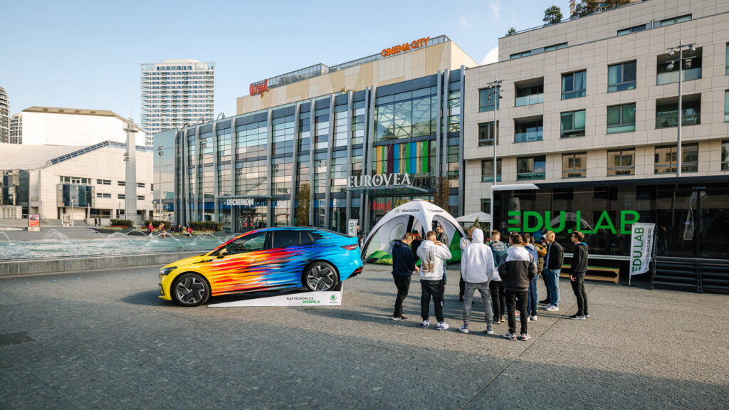 Škoda EduLab pred Eurovea
